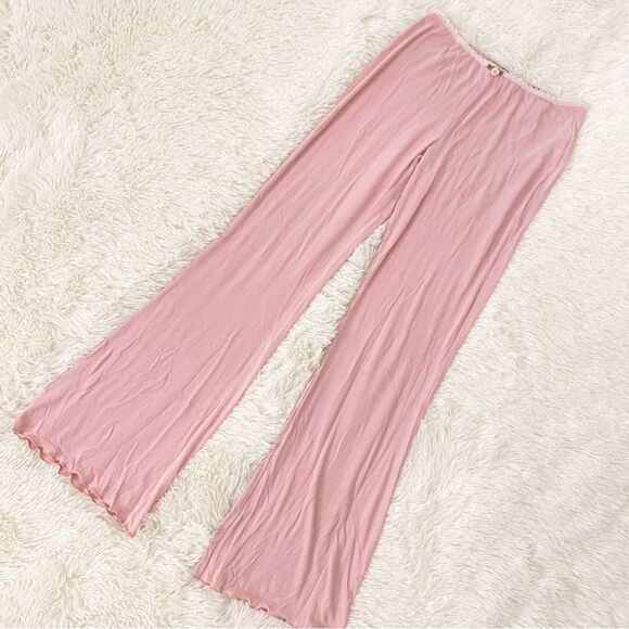 PacSun Beverly & Beck Pink Flare Pants - Picture 2 of 6